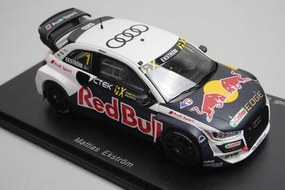 1:43 SPARK S5860 Audi S1 EKS RX #1 winner World RX of Hockenheim 2017 model car