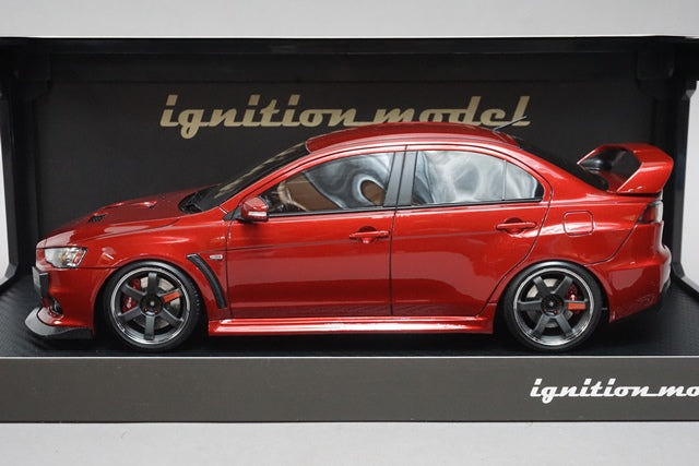 1:18 ignition model IG2293 Mitsubishi Lancer Evolution X (CZ4A) Red Metallic