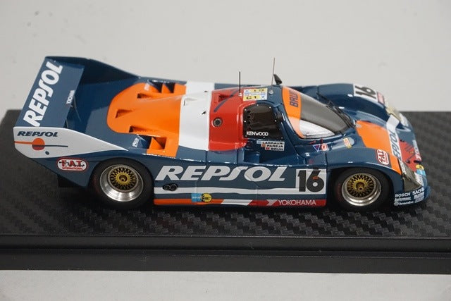 1:43 ignition model IG0528 BRUN Porsche 962C Le Mans 1990 #16