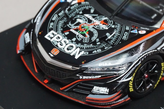 1:43 EBBRO 45552 Honda EPSON Modulo NSX-GT SUPER GT GT500 2017 Rd.8 Motegi #64