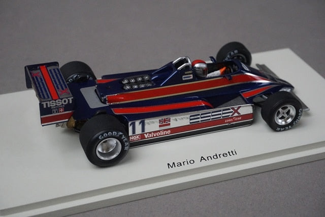 1:43 Spark S4285 Lotus 81 Monaco GP 1980 #11 M. Andretti model car