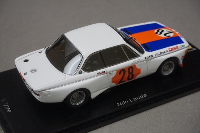1:43 SPARK SB226 BMW CSL coupes de SPA Winner N.Lauda 1973 #28