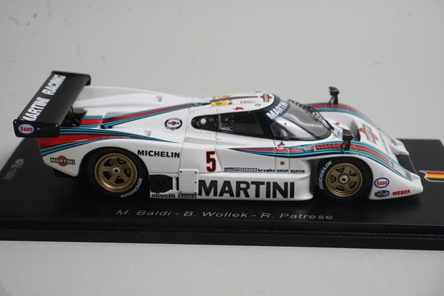 1:43 SPARK SB231 Lancia LC2 1000km SPA Winner 1985 #5 model car