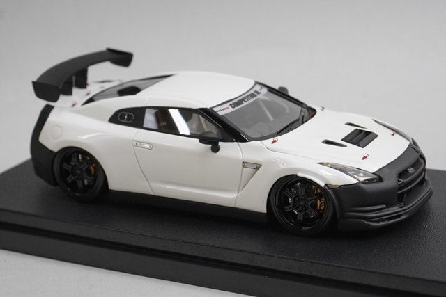 1:43 HPI 8457 Nissan GT-R R35 NISMO Test Car Fuji 2009 model car
