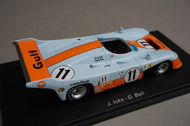 1:43 Spark 43LM75 Gulf Mirage GR8 Le Mans Winner 1975 #11 model car