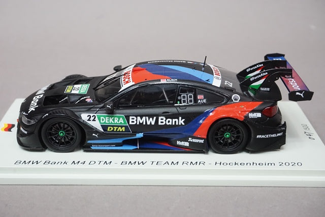 1:43 SPARK SG663 BMW Bank M4 DTM BMW TEAM RMR Hockenheim L.Auer 2020 #22