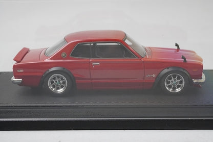 1:43 ignition model IG0222 Nissan Skyline 2000 GT-R KPGC10 Red