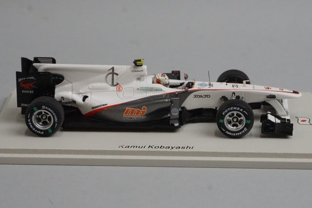 1:43 Spark SJ001 Sauber C29 Japanese GP 2010 #23 Kobayashi Kamui