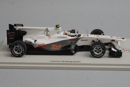 1:43 Spark SJ001 Sauber C29 Japanese GP 2010 #23 Kobayashi Kamui