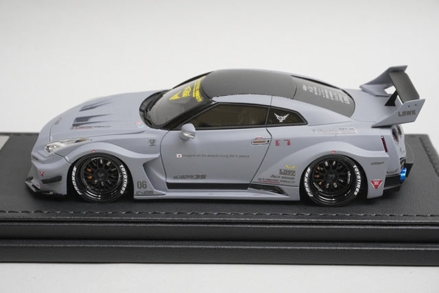 1:43 ignition model IG2546 LB Silhouette Works GT Nissan 35GT-RR Matte Gray