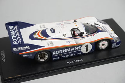 1:43 Spark CAP04311025 Kartima Custom Porsche 956 Sportwagen WM 1.Platz Fuji 6 hrs. 1982 #1 Rothmans Specification