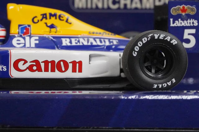1:43 MINICHAMPS 400910005 Williams Renault FW14 N.Mansell Japan GP 1991 #5
