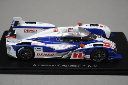 1:43 SPARK S2376 Toyota TS030 Hybrid Toyota Racing Le Mans 2012 #7 model car