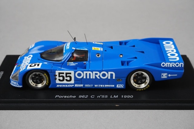1:43 SPARK KBS026 Porsche 962 C Le Mans 1990 #55 model car