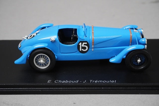 1:43 SPARK 43LM38 Delahaye 135S LM 1938 Winner #15 model car