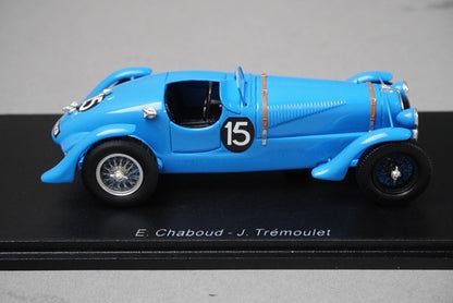 1:43 SPARK 43LM38 Delahaye 135S LM 1938 Winner #15 model car