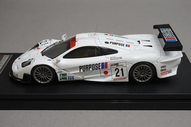 1:43 HPI 8534 Mirage MIYAZAWA model special order McLaren F1 GTR Fuji 1000km 1999 #21 model car
