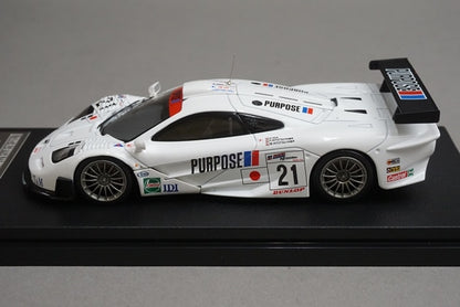 1:43 HPI 8534 Mirage MIYAZAWA model special order McLaren F1 GTR Fuji 1000km 1999 #21 model car