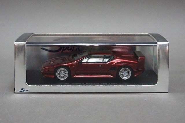 1:43 SPARK S0535 De Tomaso Pantera 200 1992 Metallic Red model car