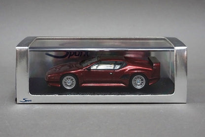 1:43 SPARK S0535 De Tomaso Pantera 200 1992 Metallic Red model car