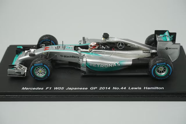 1:43 SPARK SCS145 Mercedes Benz F1 W05 Suzuka 2014 Japan GP Winner #44 L.Hamilton