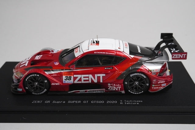 1:43 EBBRO 45761 Toyota Super GT GT500 2020 ZENT GR Supra #38 model car