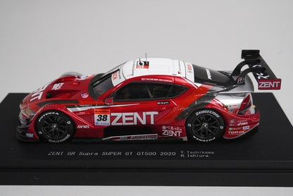 1:43 EBBRO 45761 Toyota Super GT GT500 2020 ZENT GR Supra #38 model car