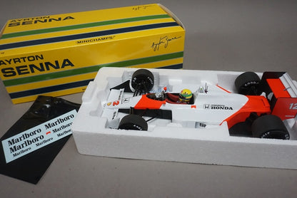 1:18 MINICHAMPS 540881812 McLaren Honda MP4 1988 World Champion #12 A.Senna