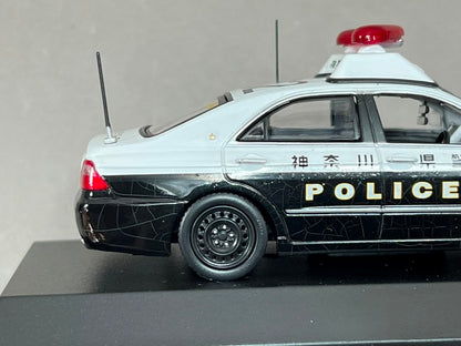 1:43 RAI'S H7431003 Toyota Crown (GRS180) 2010 Kanagawa Prefectural Police Motor Police Vehicle 002