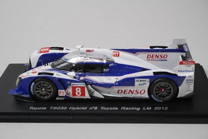 1:43 SPARK S2377 Toyota TS030 Hybrid Toyota Racing Le Mans 2012 #8 model car