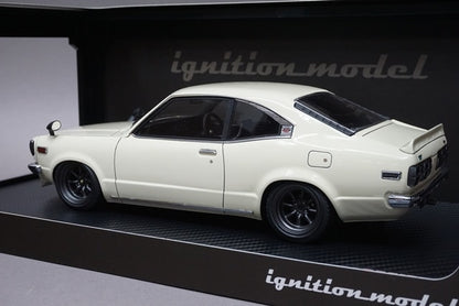 1:18 ignition model IG0703 Mazda Savanna S124A White Watanabe-Wheels