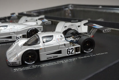 1:43 HPI 992 Sauber Mercedes C9 1989 Le Mans Special Set