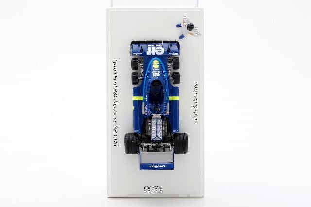 ROMU053 SPARK 1:43 Tyrrell P34 Japan GP 1976 J.Schecter figure included