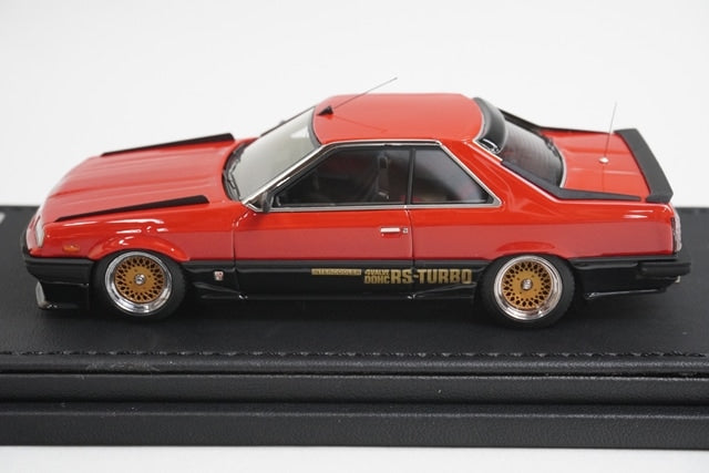 1:43 ignition model IG0564 Nissan Skyline 2000 RS-X Turbo C (C30) Red model car