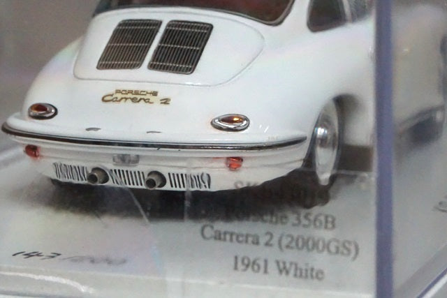 1:43 SPARK SKB43019 Porsche 356B Carrera 2 (2000GS) 1961 White