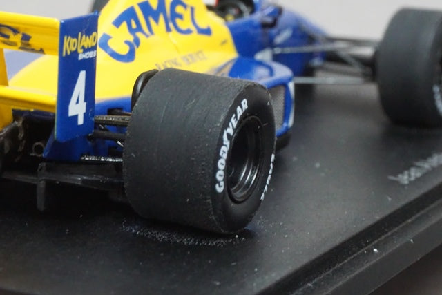 1:43 SPARK S1640 Tyrrell 018 French GP 1989 #4 J.Alesi