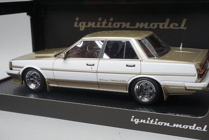 1:18 ignition model IG1486 Toyota Cresta GT TWIN Turbo White / Gold