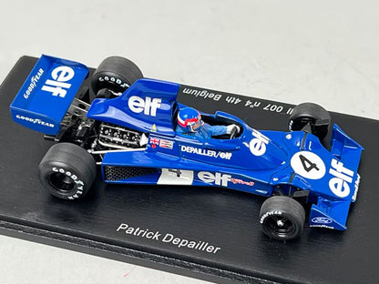 1:43 SPARK S1646 Tyrrell 007 Belgian GP 4th P.Dupayer 1975 #4