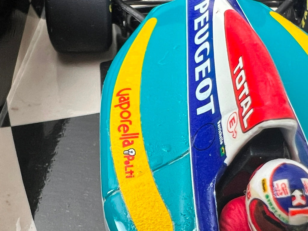 1:43 MINICHAMPS 430950014 Jordan Peugeot EJR 195 #14 R.Barrichello model car