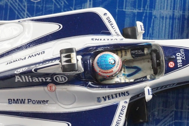 1:43 MINICHAMPS 430000010 Williams BMW FW22 J.Button #10 model car