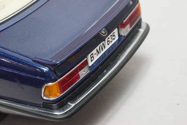 1:18 AUTOart 70527 BMW M 635 CSI Blue Metallic