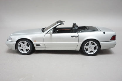 1:18 AUTOart 76231 Mercedes Benz SL 600 1997 Silver