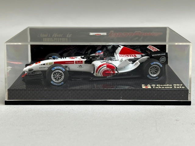 1:43 MINICHAMPS 403050104 BAR Honda 007 Takuma Sato #4 model car