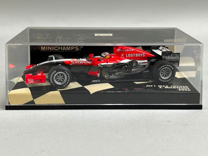 1:43 MINICHAMPS 400060018 MF1 Racing Toyota MF1 2006 T. Monteiro #18 model car