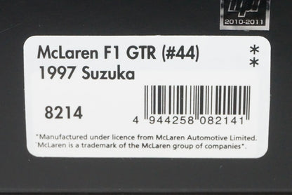 1:43 HPI 8214 McLaren F1 GTR Suzuka 1997 #44