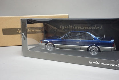 1:18 ignition model IG1014 Nissan Leopard 3.0 Ultima (F31) Blue