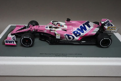 1:18 SPARK 18S564 BWT Racing Point RP20 #11 Sakhir Win 2020