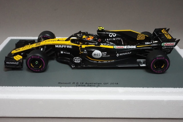 1:18 SPARK 18S345 Renault Support R.S. 18 Australian GP 2018 #55