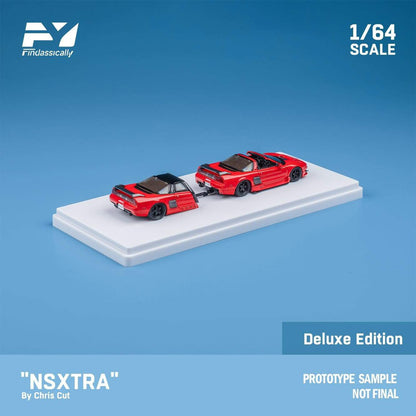 FY64002 Finclassically 1:64 NSX TRA by Chris Cut red Deluxe version