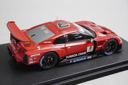 1:43 EBBRO 22314 Nissan Hasemi Tomica Ebro GT-R Rd.1 2009 #3 model car